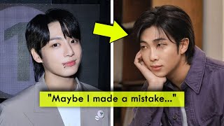 RM opens up about BTS’ disbandment Jungkook getting heartbroken The recent HYBE controversy [upl. by Rayshell363]