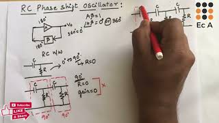 EPC33 RC phase shift oscillator  EC Academy [upl. by Tesler]