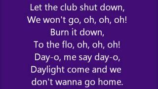 Jason Derulo Dont wanna go home with lyrics [upl. by Bartram]