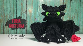 FURIA NOCTURNA AMIGURUMI  CHIMUELO AMIGURUMI [upl. by Proffitt]