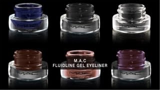 MAC FLUIDLINE GEL EYELINER Expert Product Review [upl. by Latrina]