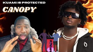 Kuami Eugene  Canopy Official Visualiser Best Reaction Video [upl. by Sollows582]