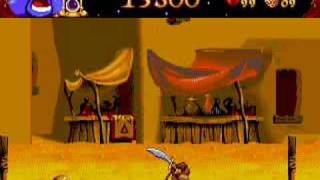 Aladdin  Abu in Agrabah Level 1s Bonus Walkthrough [upl. by Lewis]