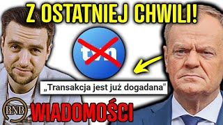 Z Ostatniej Chwili TVN SPRZEDANE Media Nagle UDERZAJĄ w Tuska [upl. by Adolphe]