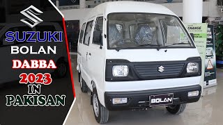 Suzuki Bolan Van DABBAReview 2023 Model In Pakistan Suzuki Carry 7th Generation  Mohsin Auto Hub [upl. by Esorbma646]