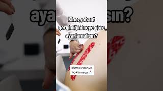 ❔❔❔ Kinezyobant kinesio tape gerginliğini neye göre ayarlamalısın physicaltherapy fiziktedavi [upl. by Alol594]