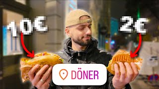 BILLIG vs TEUER DÖNER in WIEN – Lohnt sich der Unterschied 🥙✨ [upl. by Ainitsirk220]