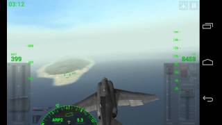 Gameplay F18 Carrier landing 2  Volcano mission 3 [upl. by Alemrac]