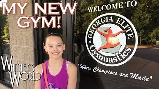 My New Gym  Whitney Bjerken Gymnastics [upl. by Paton]