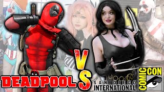 Deadpool vs San Diego ComicCon SDCC 2024 [upl. by Hilly466]