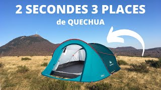 LA TENTE 2 SECONDES 3 PLACES QUECHUA TESTampAVIS [upl. by Wylie]