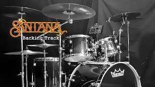 Santana Style Backing Track Evil Wayssantana latinrhythms [upl. by Hachman]