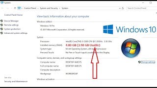 How to Fix All RAM GB Not Useable Problem in Windows 1087 [upl. by Benson]