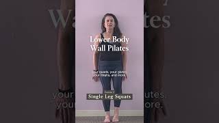 Tone Your Legs with Lower Body Wall Pilates  Blissful Body Journey [upl. by Acemahs]