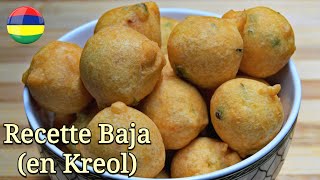 Recette Baja Mauricien en Kreol  Bhajia Special Ramadan [upl. by Moir]