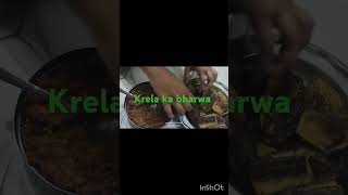 karela ka bharwa youtube food youtubeshorts [upl. by Partridge]