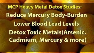 Modified Citrus Pectin For Detoxing Heavy MetalsMercury Lead amp More [upl. by Odrareg]