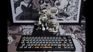 GAF x TGR 910 with lubed Nixdorf MX Blacks Typing Sounds [upl. by Tybie]