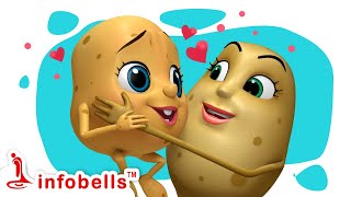 அம்மா இங்கே வா வா ஆசை முத்தம் தா தா   Tamil Rhymes for Children  Infobells [upl. by Bonni42]