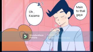 Himawari is Jealous  Himawari Kazama Love Story in Hindi MangaComic  Shinchan [upl. by Eiro]