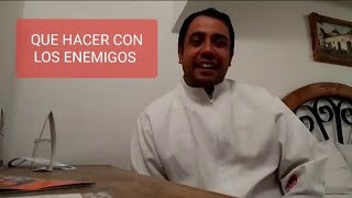 QUE HACER CON LOS ENEMIGOS San Lucas capitulo 6 27 Bienvenidos  Padre Arturo Cornejo [upl. by Nalniuq360]