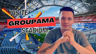 Visite du Groupama Stadium 🔴🔵 [upl. by Huggins]