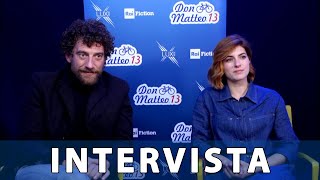 DON MATTEO 13 2022 Intervista a Maria Chiara Giannetta e Maurizio Lastrico [upl. by Anidam995]