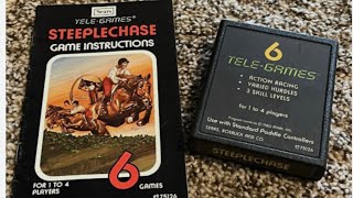 Steeplechase 1981 Atari 2600  Sears Exclusive [upl. by Mata]