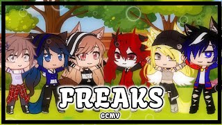 FREAKS GCMV  Ft my friends  inspired by sady shadow  Lyna moonlight Gacha Club [upl. by Keel]