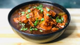 Easy schezwan chicken gravy  Indo Chinese  chicken gravy  Tasty [upl. by Noma624]