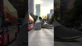 bigfoot Bigest shoes in London  😱 إعلانات عملاقة maroc london cgi advertising newproducts [upl. by Irmine]