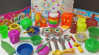 Play with Amazing mini kitchen set MINI CLAY Dolliyon [upl. by Melodee]