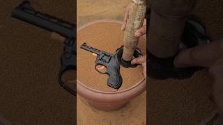 Metal Casting EP 628  molding  making toy gun molding  Experiment  metal casting [upl. by Narut]