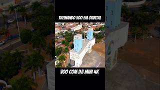 Treinando orbital com drone DJI MINI 4K dronewo [upl. by Utter]