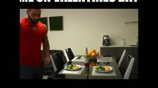 Lazar Angelov at Valentines Day love fitness [upl. by Notaes]