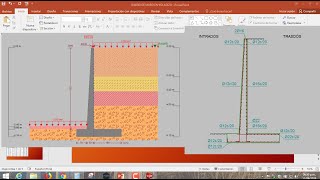 DISEÑO DE MURO DE CONTENCIÓN EN VOLADIZO UTILIZANDO EL PROGRAMA CYPE [upl. by Sej]