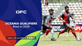 Highlights  Fiji v New Caledonia  FIFA World Cup 26™ Oceania Qualifiers [upl. by Yelsek932]