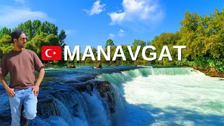 Antalya Turkey The Spectacular MANAVGAT Waterfall  Manavgat Şelalesi 🇹🇷 [upl. by Urbai]