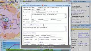 How to File a Flightplan SkyDemon Style [upl. by Llen]