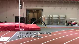 Most Important Drill in Pole Vaulting RPD [upl. by Idyak]