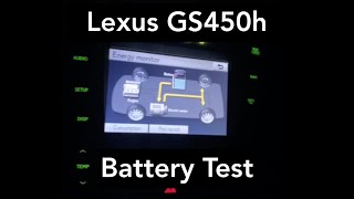 Lexus GS450h 2011  Electric Range After 9 Years [upl. by Ahsenet]