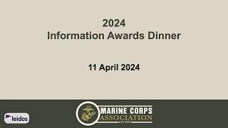 2024 MCA INFORMATION AWARDS DINNER [upl. by Dygall334]