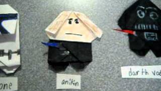 Origami Star Wars [upl. by Sairu]