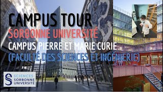 CampusTour  Sorbonne Université Faculté des Sciences et Ingénierie  UPMC [upl. by Eyar]