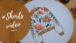 How to transfer embroidery pattern to fabric [upl. by Pyotr]