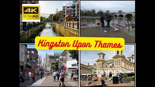 quotKingston upon Thames 4K A Breathtaking Walkthrough of Riverside Charmquot by London e Bangaliana [upl. by Hausmann821]