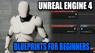 Getting Started with Blueprints Coding  Unreal Engine 4 Tutorial for Complete Beginners [upl. by Arnuad]