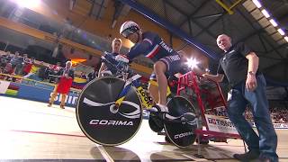 Mens 1km Time Trial Final  2018 UCI Track Cycling World Championships [upl. by Huberto937]