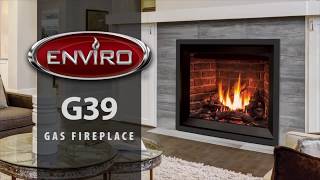 G39 Gas Fireplace Burn Example [upl. by Lamberto727]