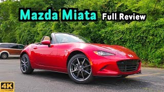 2019 Mazda MX5 Miata FULL REVIEW  DRIVE  The BEST Sports Car Under 25K [upl. by Ahsinyt869]